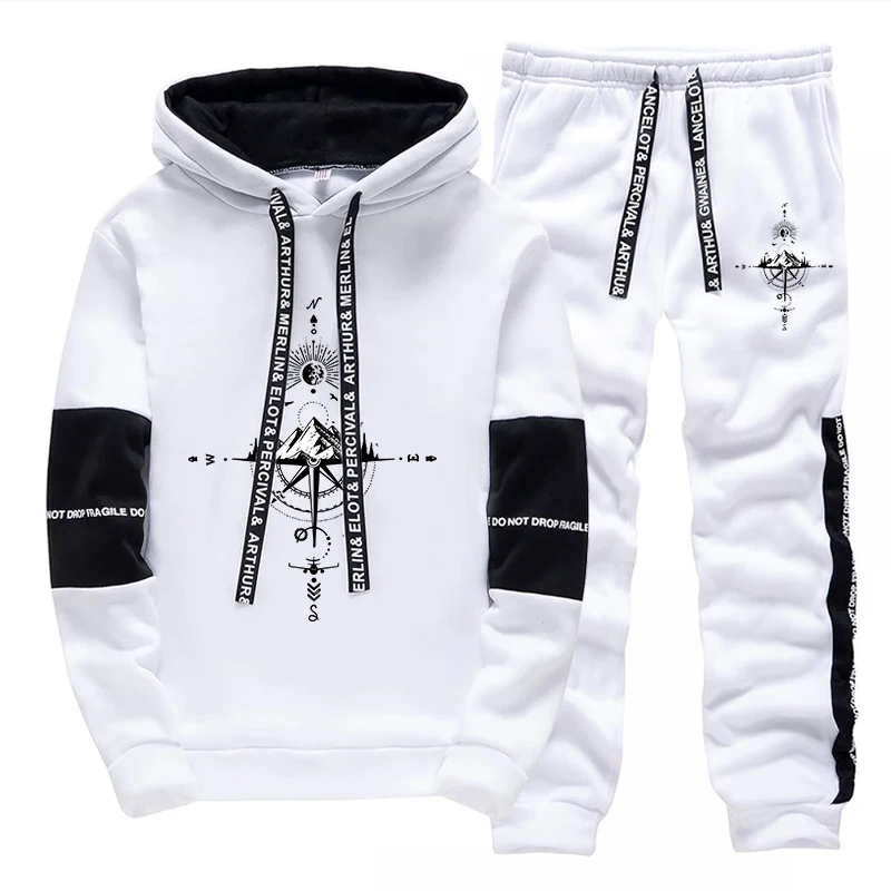 Street Fashion Hoodie - New Autumn Winter Men's Tracksuit Fashion