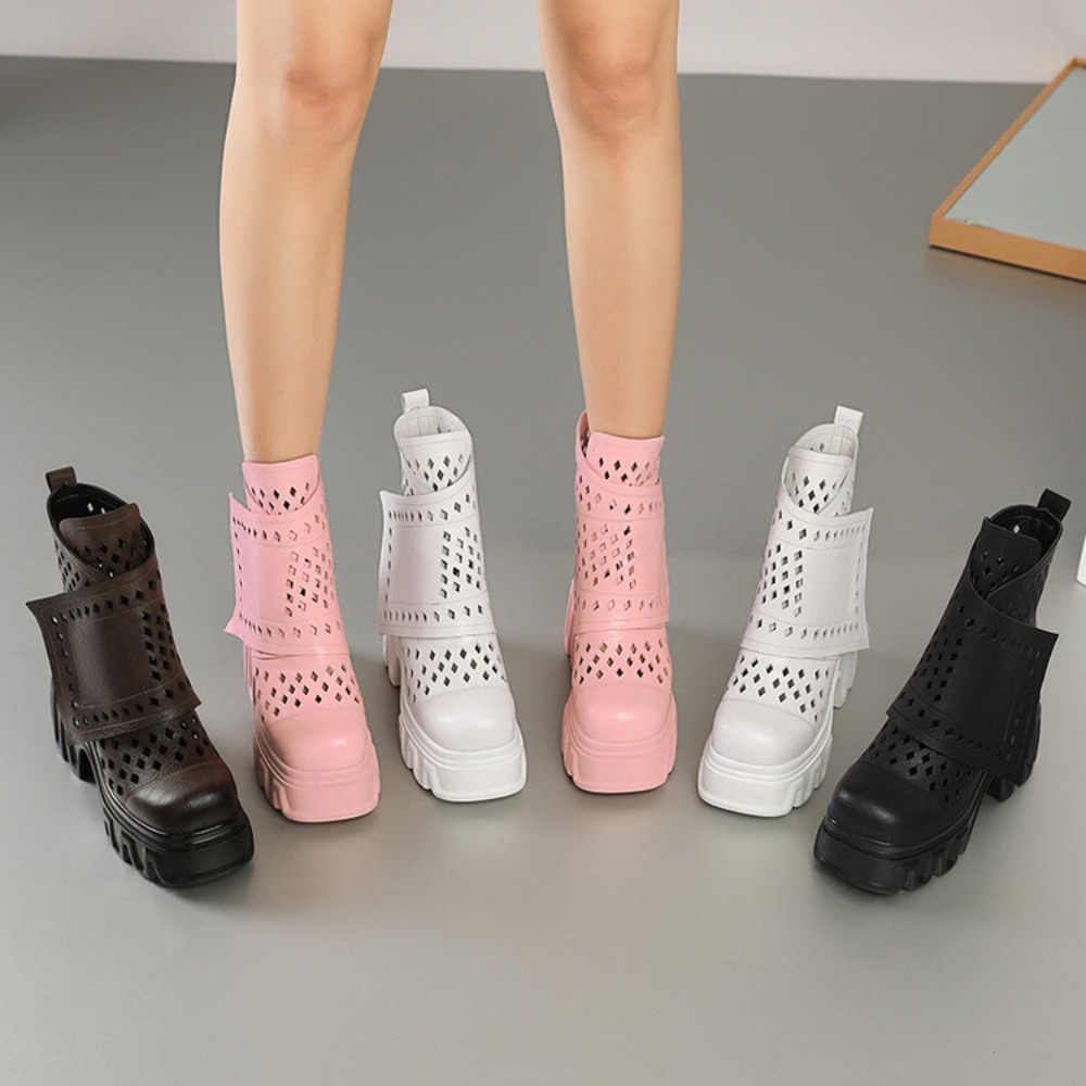 New Arrival Women's Pink Platf - Street Fashion Outfit ulasan dan harga