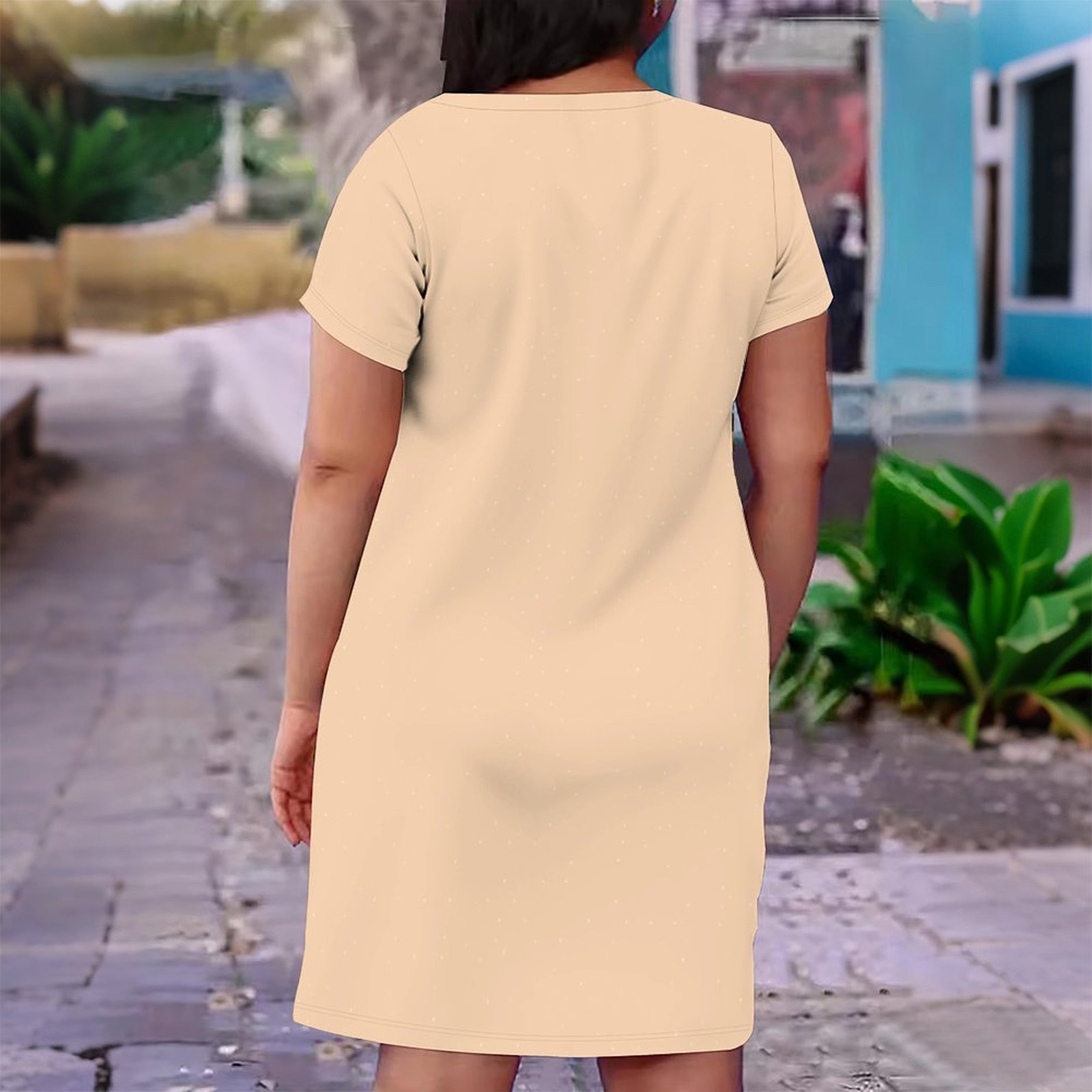 Women's Beach Vacation Plus Si - Street Fashion Plus Size ulasan dan harga