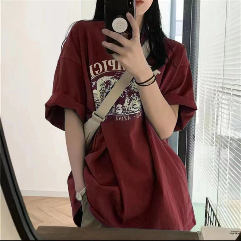 LMQ Letter Print Street Fashio - Street Fashion Essentials ulasan dan harga