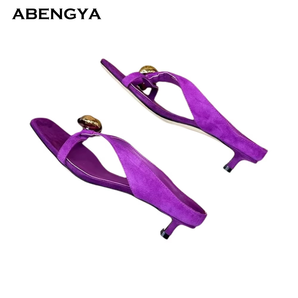 2026 Summer New Suede Slippers - Street Fashion Clothing ulasan dan harga