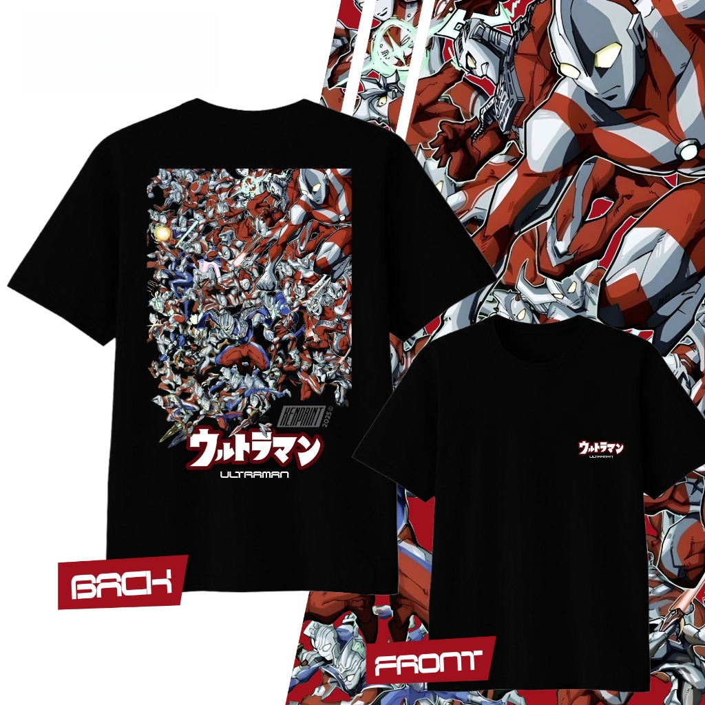 Anime Ultraman Printed Cotton  - Street Fashion Of Japan ulasan dan harga