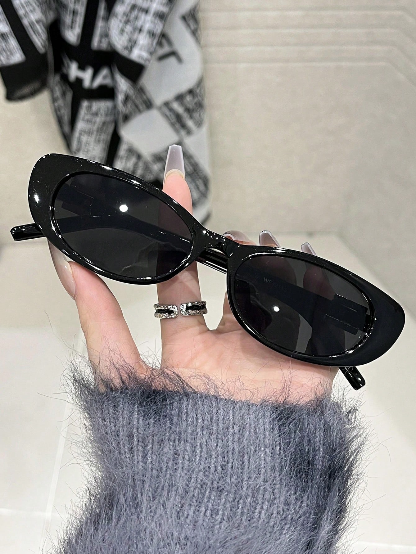 1pair Women Plastic Frame Casu - Street Fashion Essentials ulasan dan harga