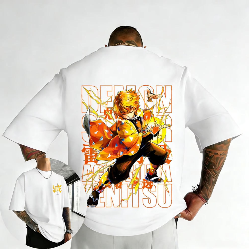 Plus Size Demon Slayer Summer  - Street Fashion Of Japan ulasan dan harga