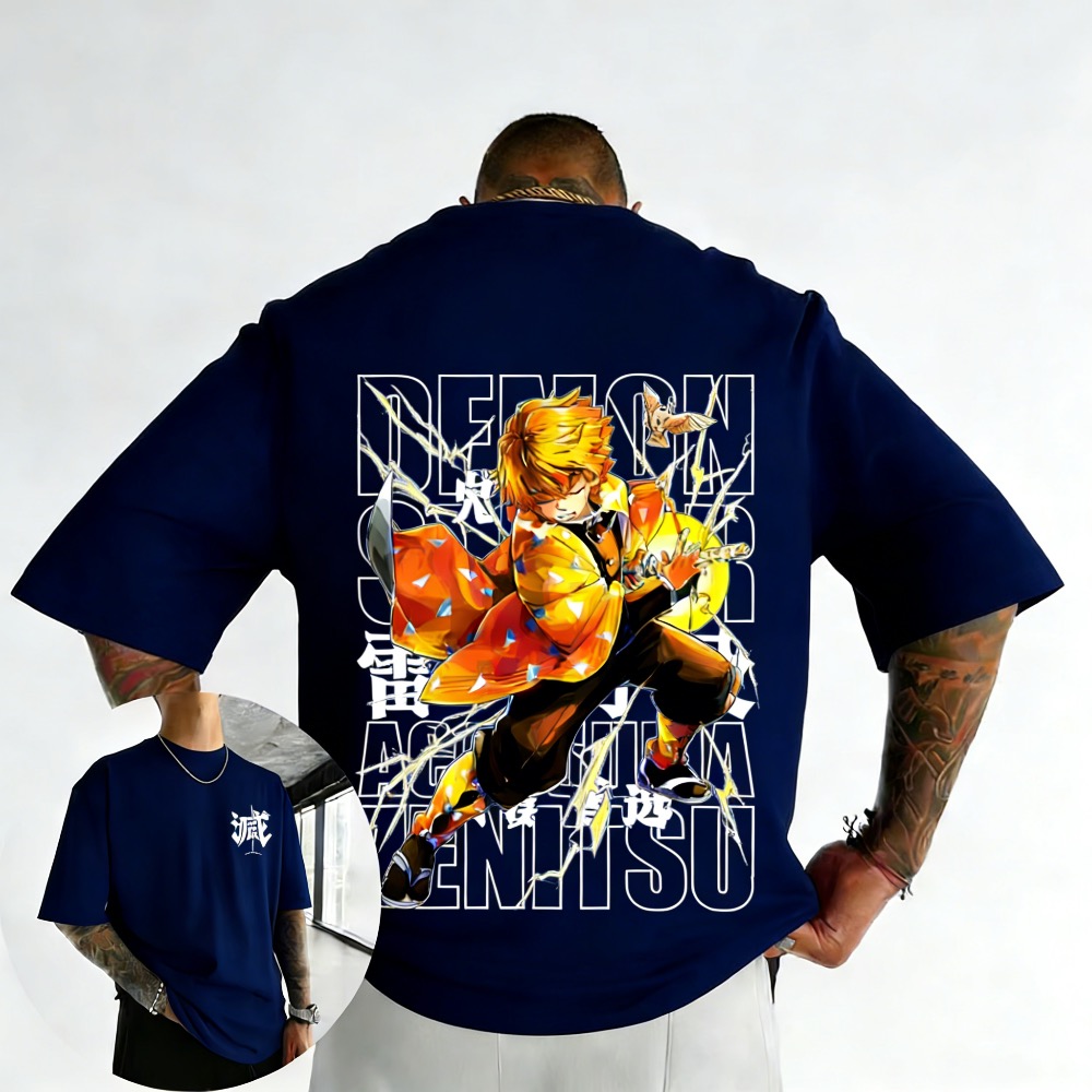 Plus Size Demon Slayer Summer  - Street Fashion Of Japan ulasan dan harga