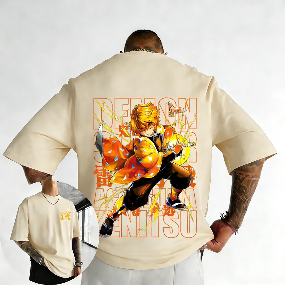 Plus Size Demon Slayer Summer  - Street Fashion Of Japan ulasan dan harga