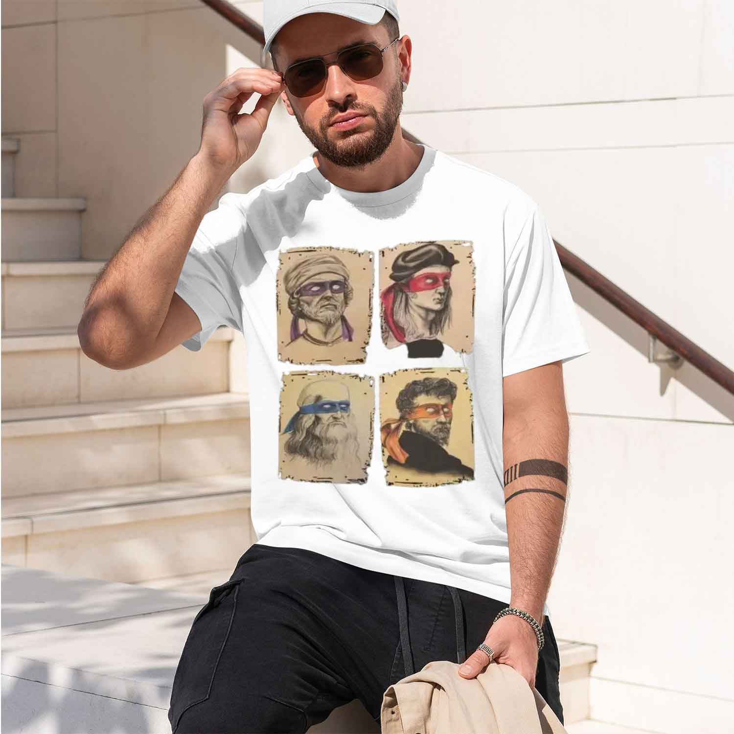Science Turtles Mutant Tees Hu - Street Fashion China Models ulasan dan harga