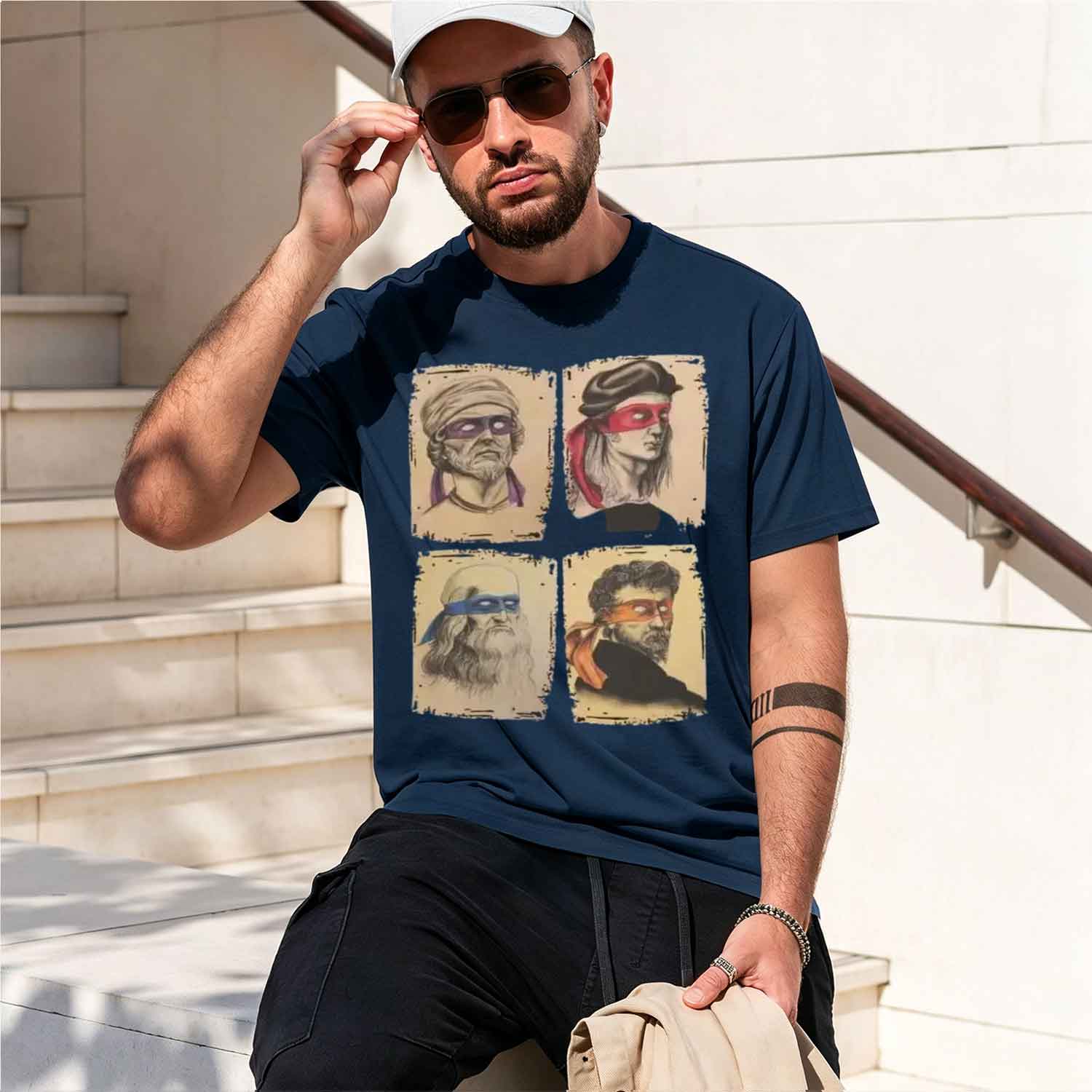 Science Turtles Mutant Tees Hu - Street Fashion China Models ulasan dan harga