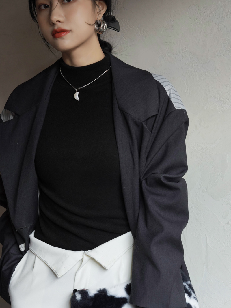 Classic Style Women's Semi Hig - Longline Tee Oversized ulasan dan harga
