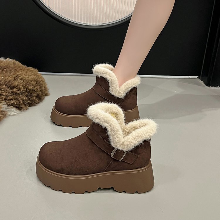 Winter Fashion Thick Bottom Wo - Street Fashion Online ulasan dan harga