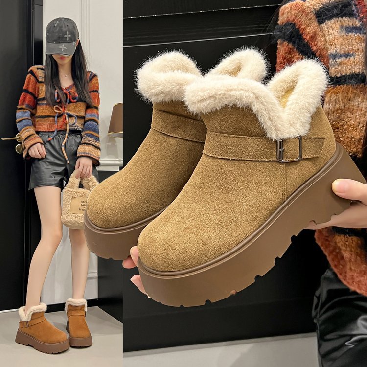 Winter Fashion Thick Bottom Wo - Street Fashion Online ulasan dan harga
