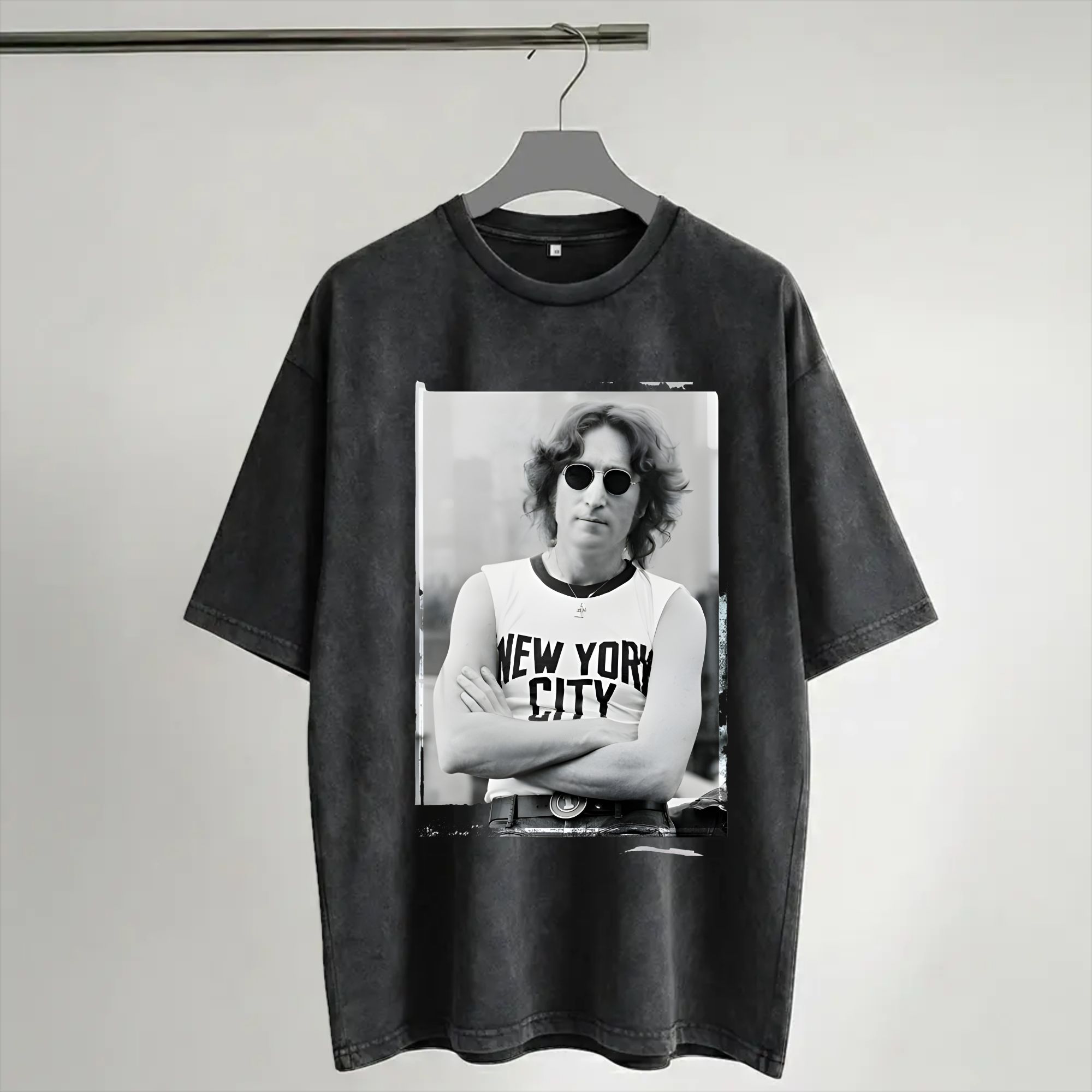 Harajuku Washed Shirt John Len - Street Fashion Of New York ulasan dan harga