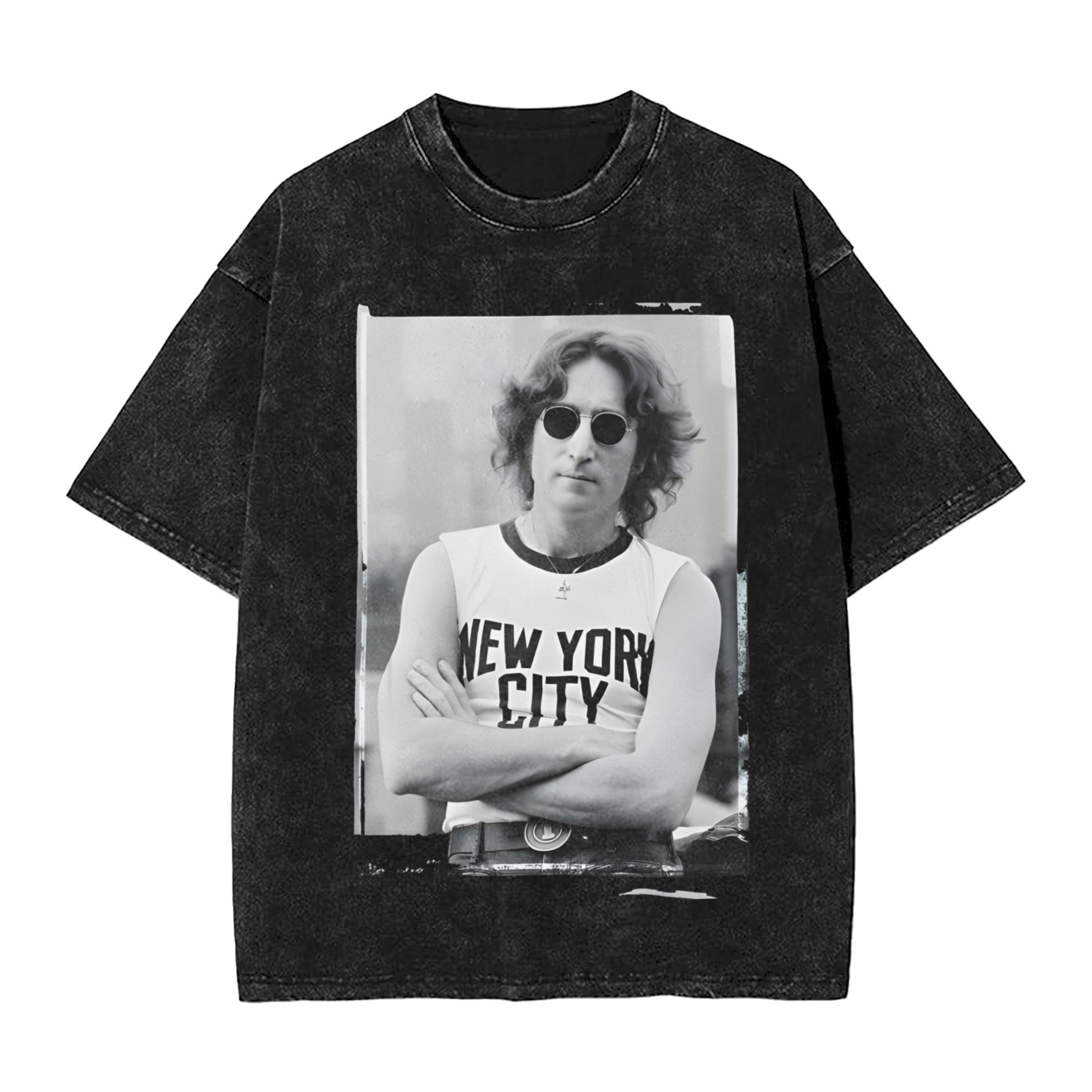 Harajuku Washed Shirt John Len - Street Fashion Of New York ulasan dan harga