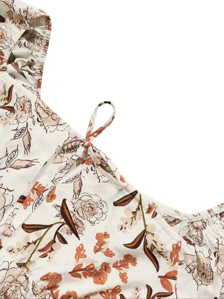 Women Plus Size Floral Maxi Dr - Street Fashion Plus Size ulasan dan harga