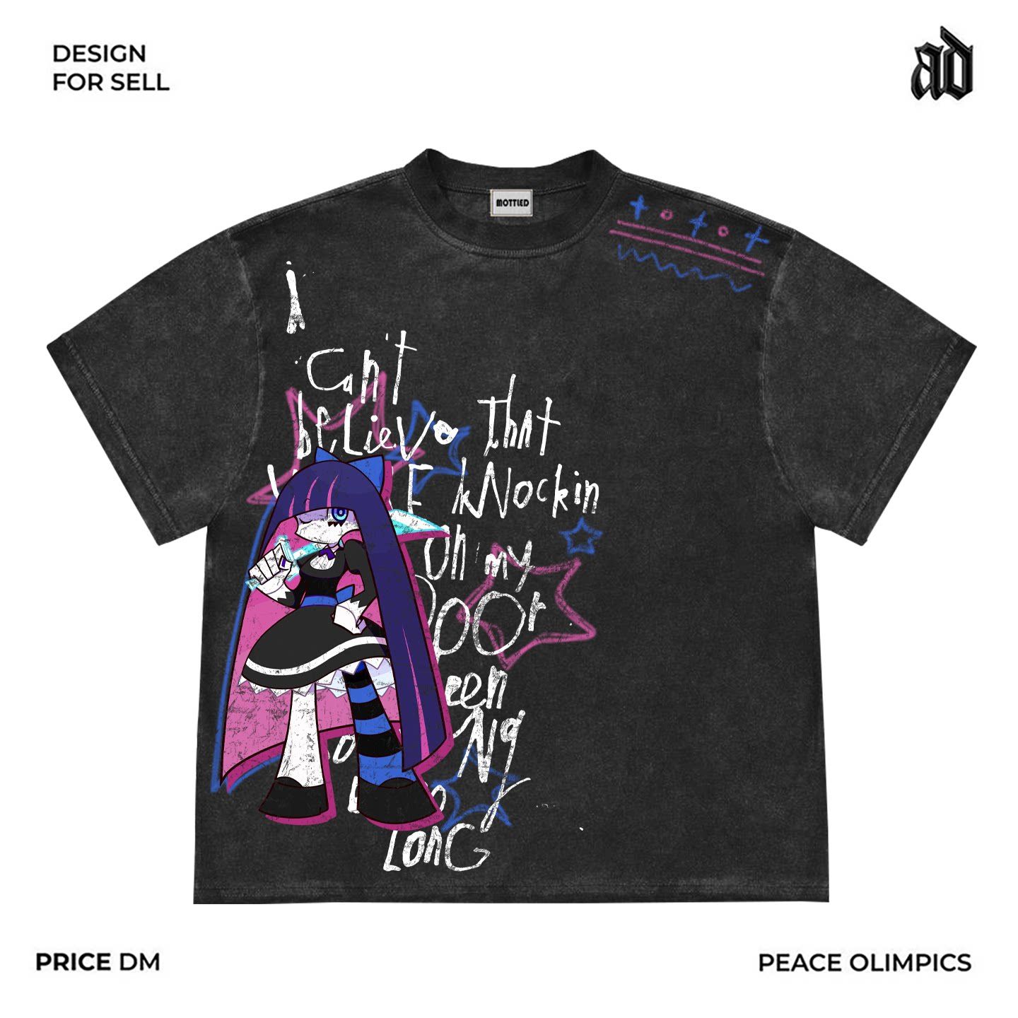 New ‌‌Panty & Stocking with Ga - Street Fashion Clothing ulasan dan harga
