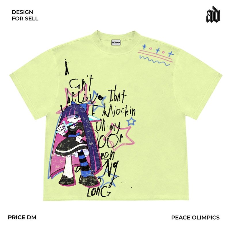 New ‌‌Panty & Stocking with Ga - Street Fashion Clothing ulasan dan harga