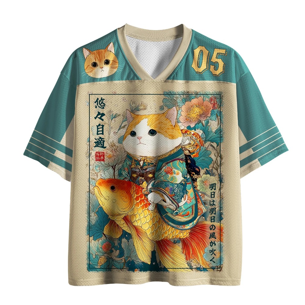 Japanese Harajuku Cartoon Cat  - Street Fashion In Japanese ulasan dan harga