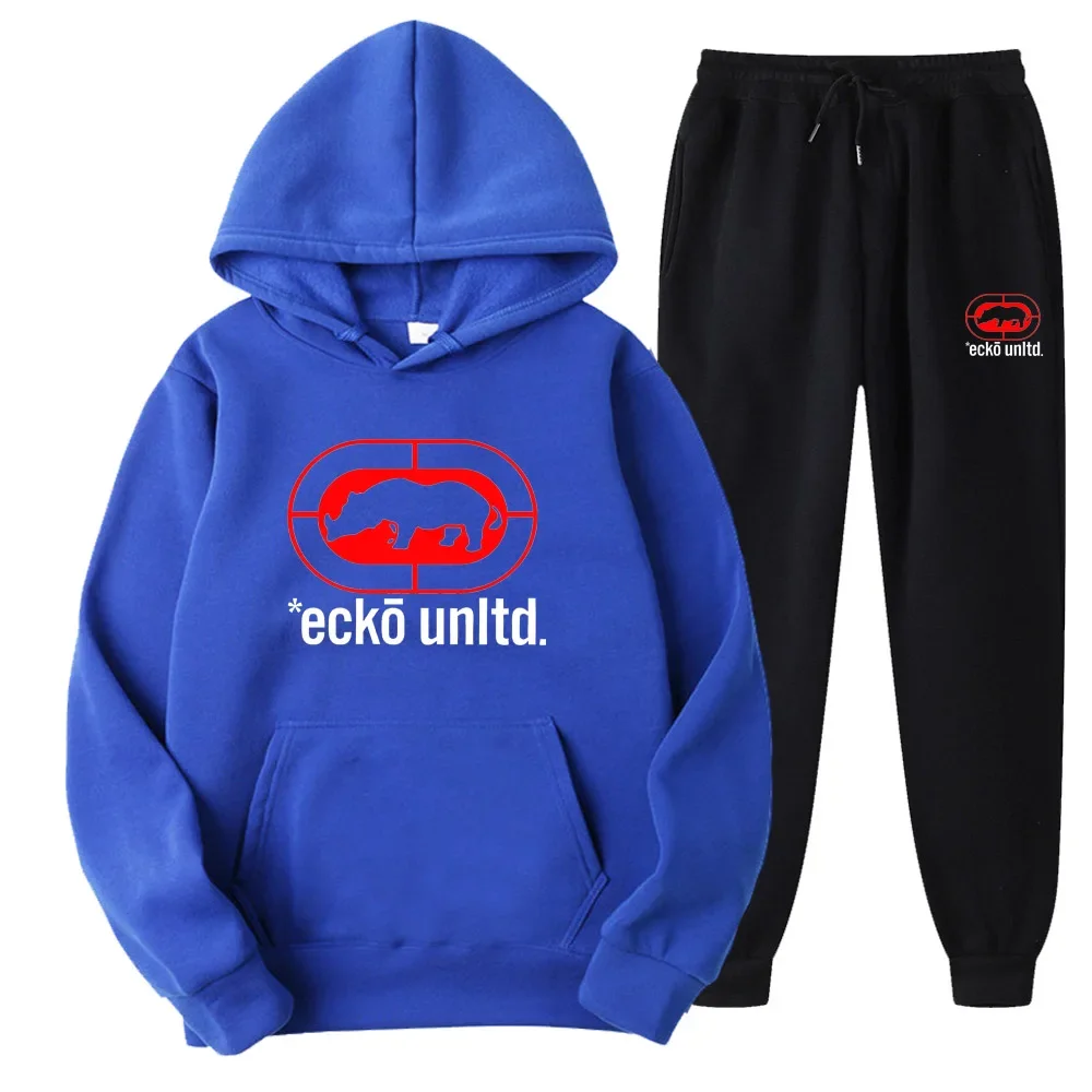 Ecko Unltd. Rhino Logo Sweatsu - Street Fashion Hoodie ulasan dan harga