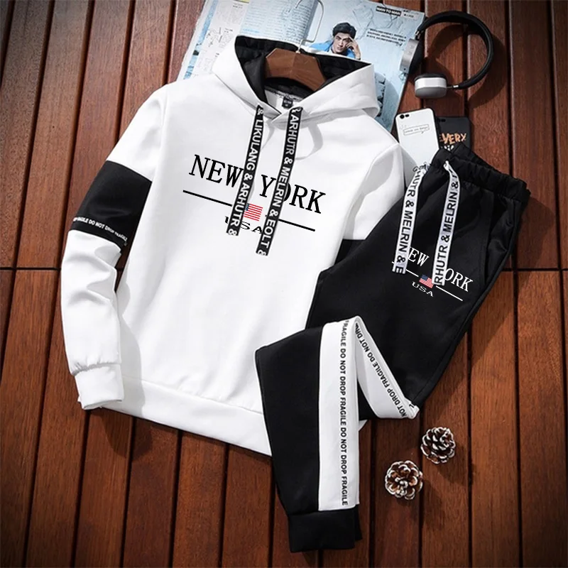 Fashion Men's Tracksuit Printi - Street Fashion Clothing ulasan dan harga