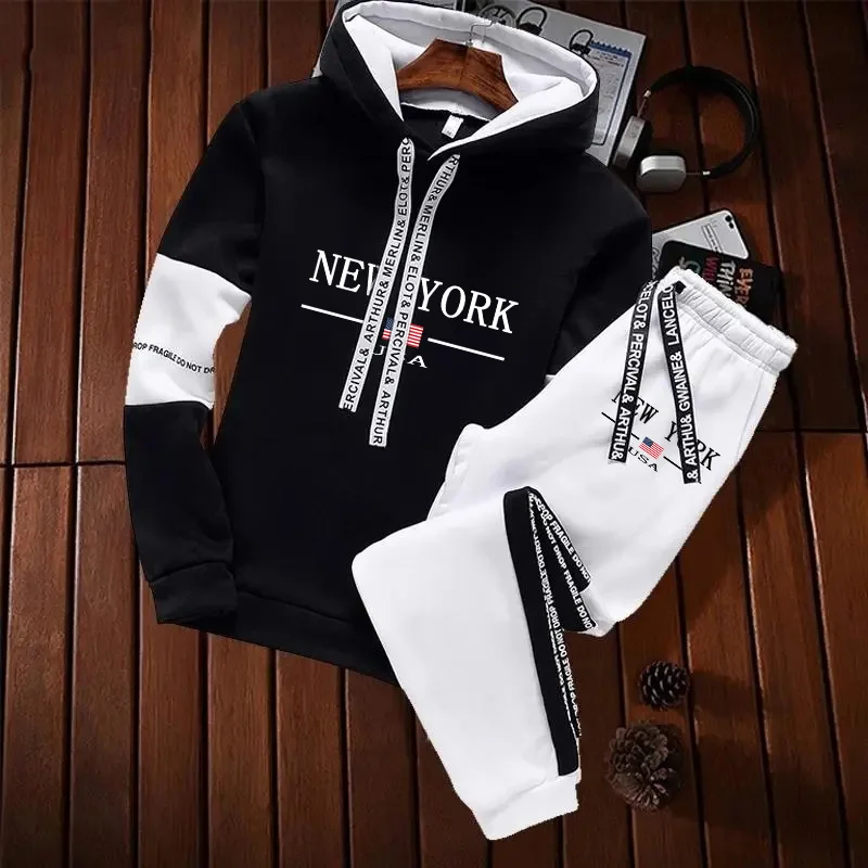Fashion Men's Tracksuit Printi - Street Fashion Clothing ulasan dan harga