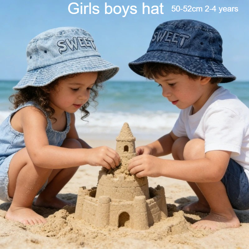 Japanese Retro Kids Bucket Hat - Street Fashion In Japanese ulasan dan harga