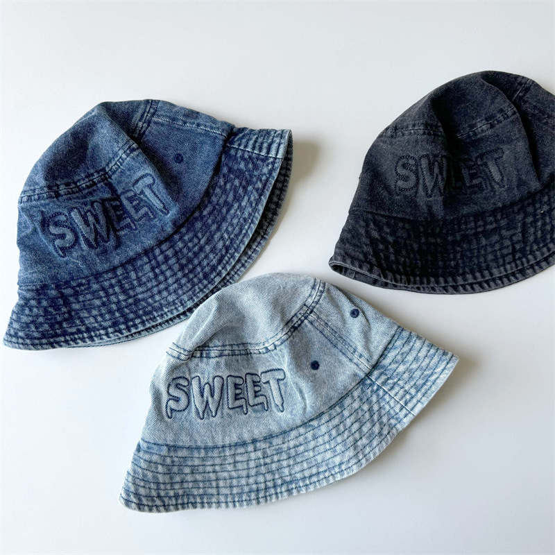 Japanese Retro Kids Bucket Hat - Street Fashion In Japanese ulasan dan harga