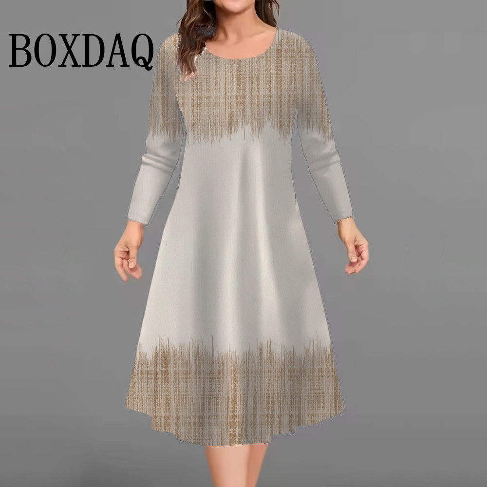 Fashion Women'S Dresses Autumn - Street Fashion Plus Size ulasan dan harga