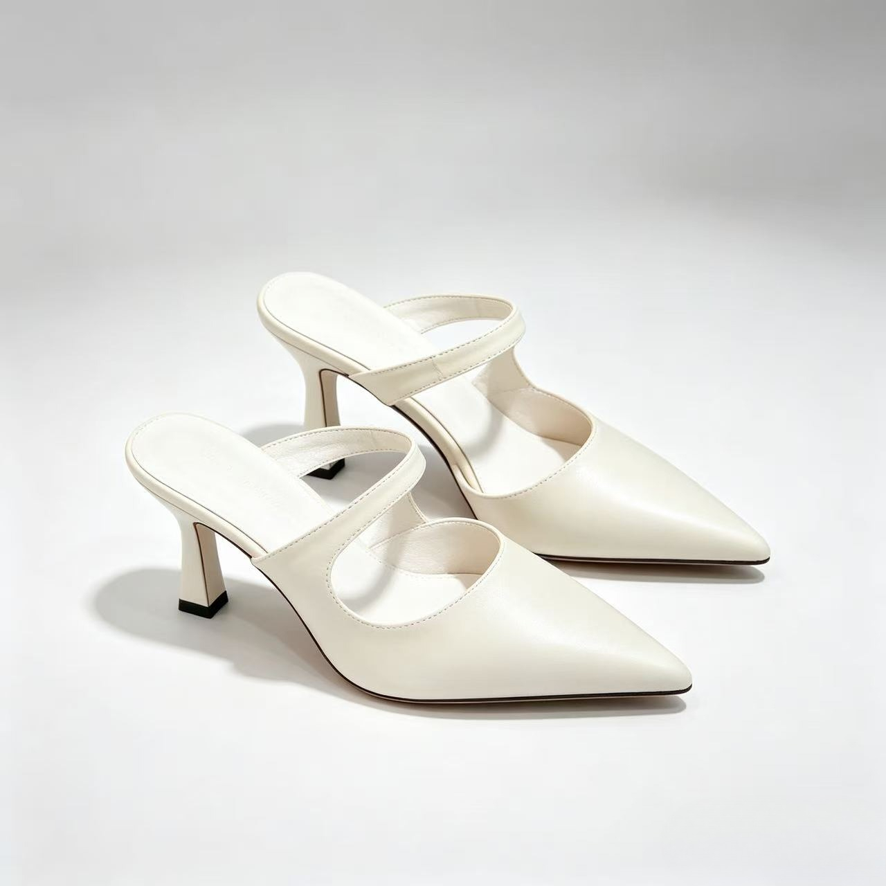 Ladies Pointed Mule High Heels - Street Fashion Clothing ulasan dan harga