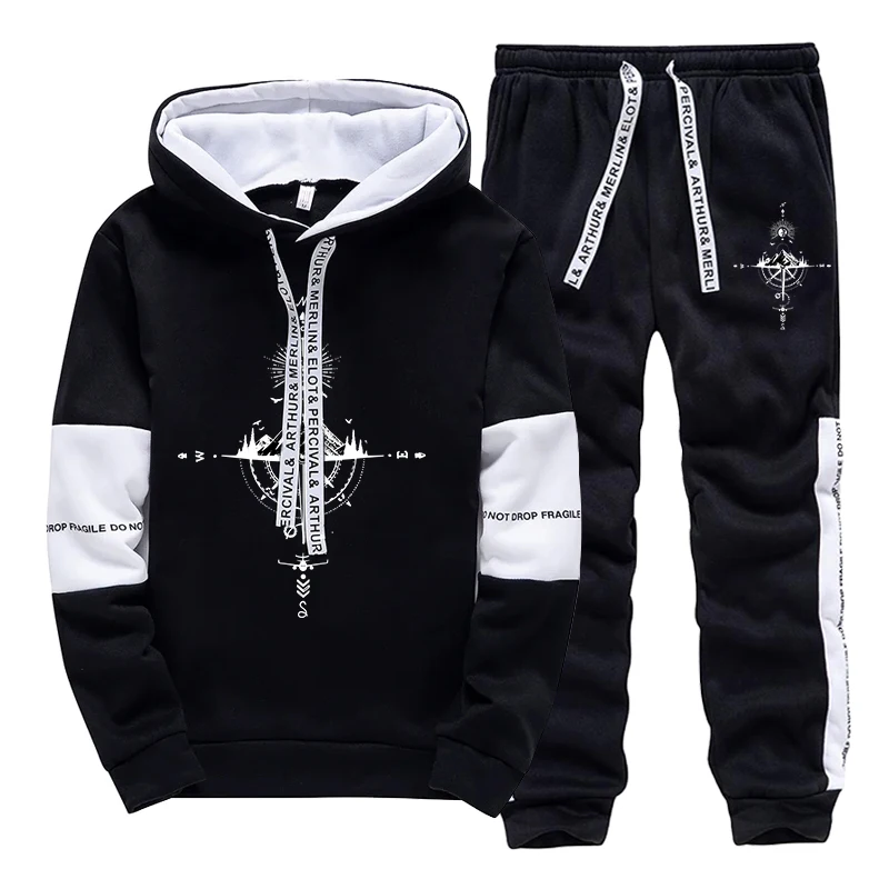 New Autumn Winter Men's Tracks - Street Fashion Hoodie ulasan dan harga