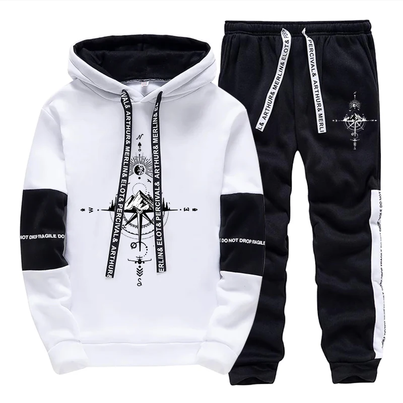 New Autumn Winter Men's Tracks - Street Fashion Hoodie ulasan dan harga