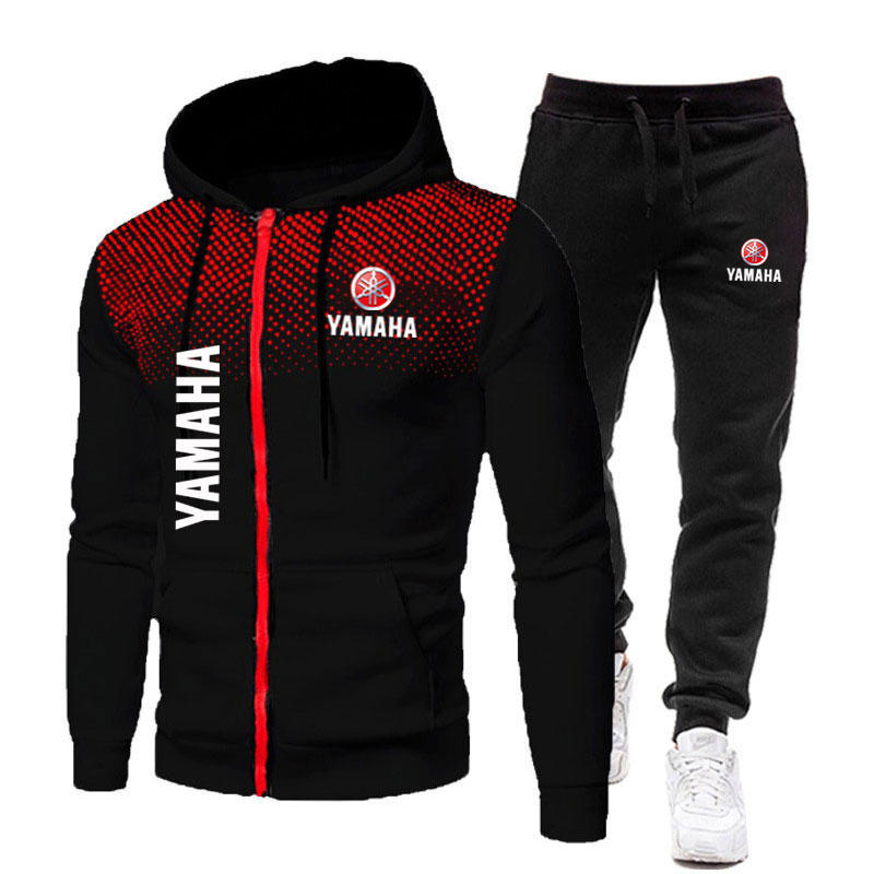 Yamaha Men's Sets Logo Print S - Street Fashion Hoodie ulasan dan harga