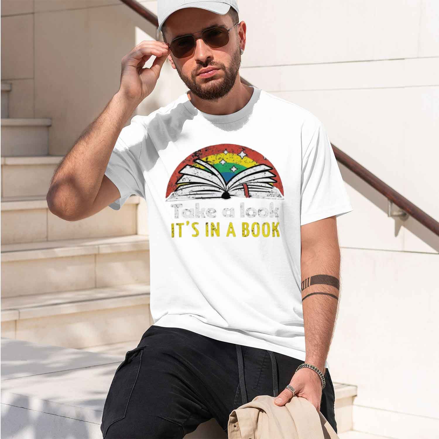 Book Grh Shirt Retro Reading T - Street Fashion China Models ulasan dan harga