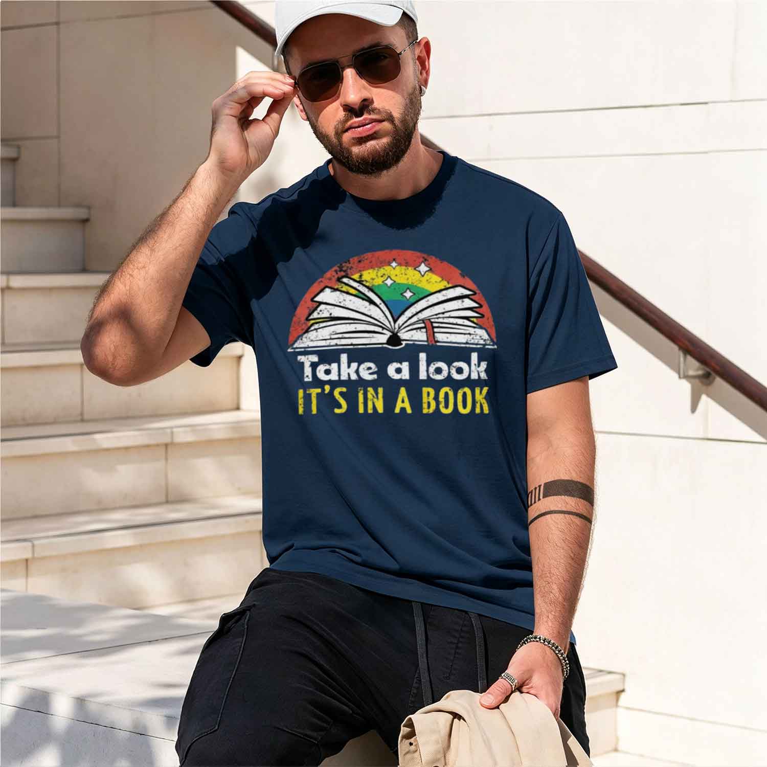 Book Grh Shirt Retro Reading T - Street Fashion China Models ulasan dan harga