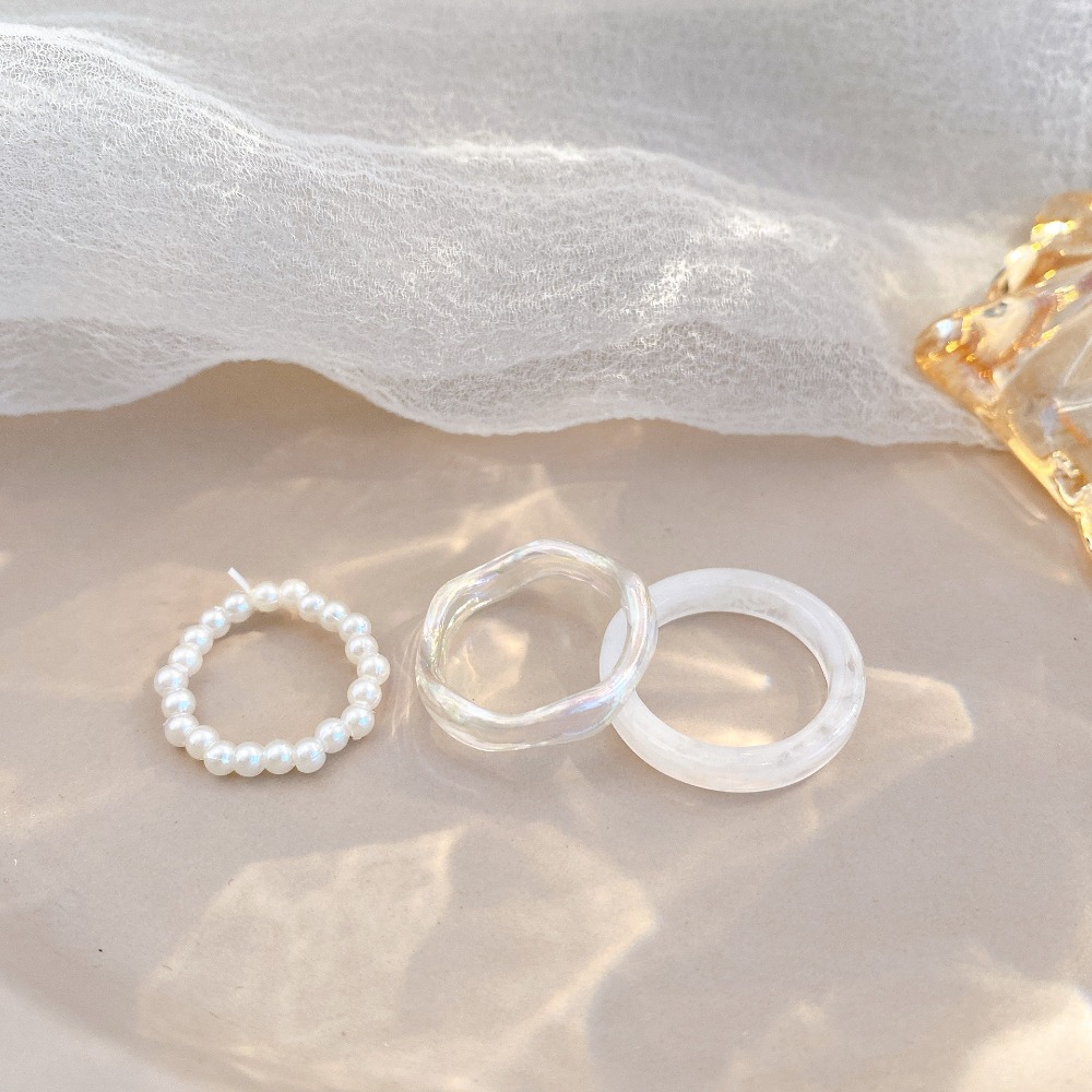 Acrylic Minimalist Accessories - Street Fashion Essentials ulasan dan harga