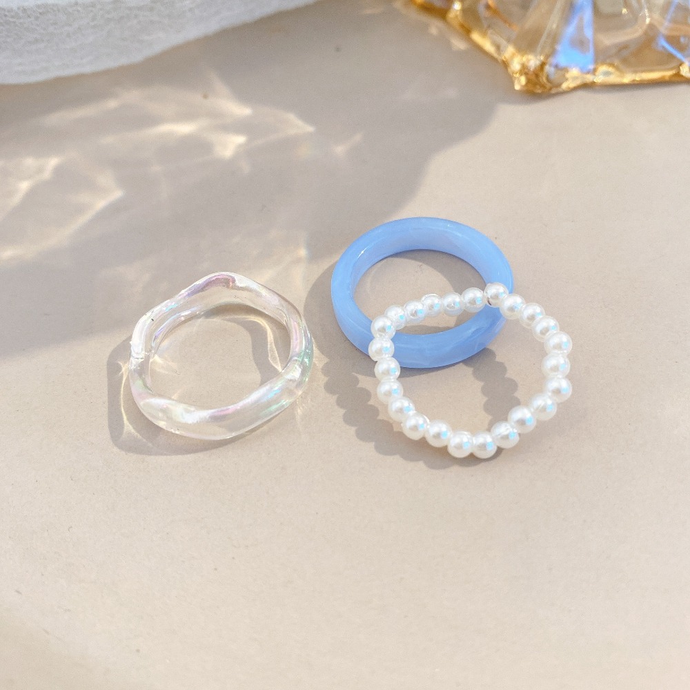 Acrylic Minimalist Accessories - Street Fashion Essentials ulasan dan harga
