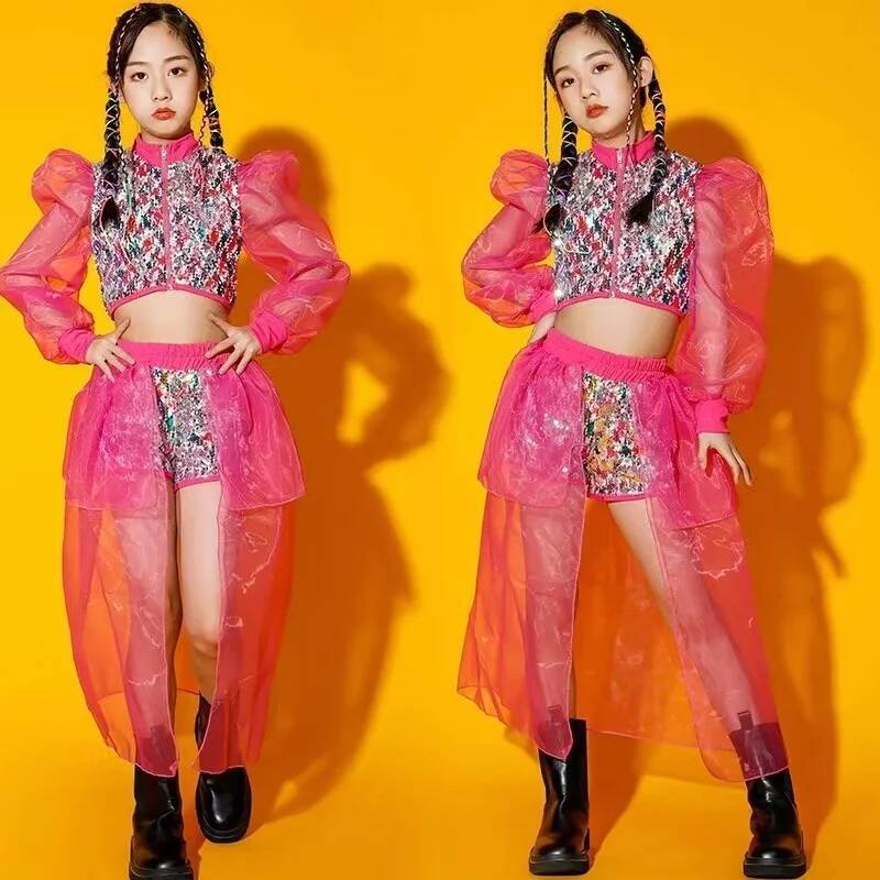 Jazz Costume Sequins Dance Wom - Street Fashion Online ulasan dan harga