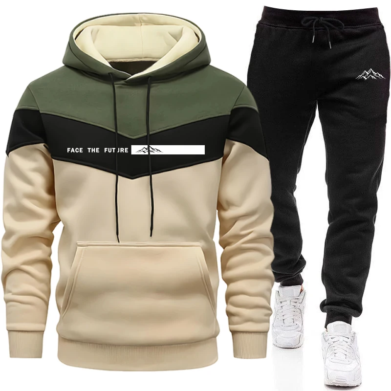 Tracksuit Men's Fashion Casual - Street Fashion Hoodie ulasan dan harga