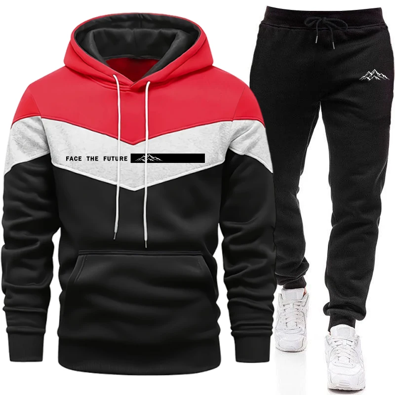 Tracksuit Men's Fashion Casual - Street Fashion Hoodie ulasan dan harga