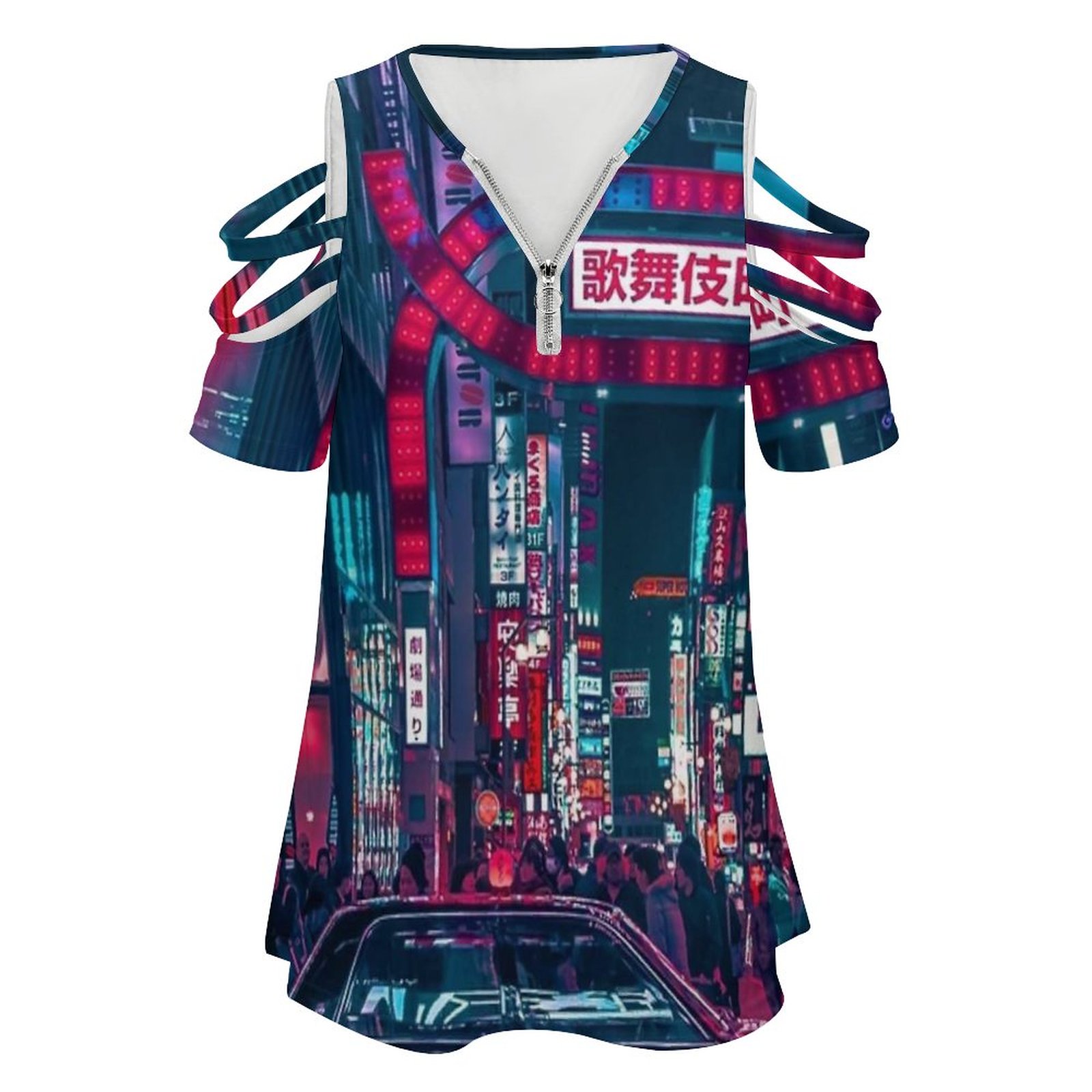 Tokyo Street Women's T-Shirt N - Street Fashion Of Japan ulasan dan harga