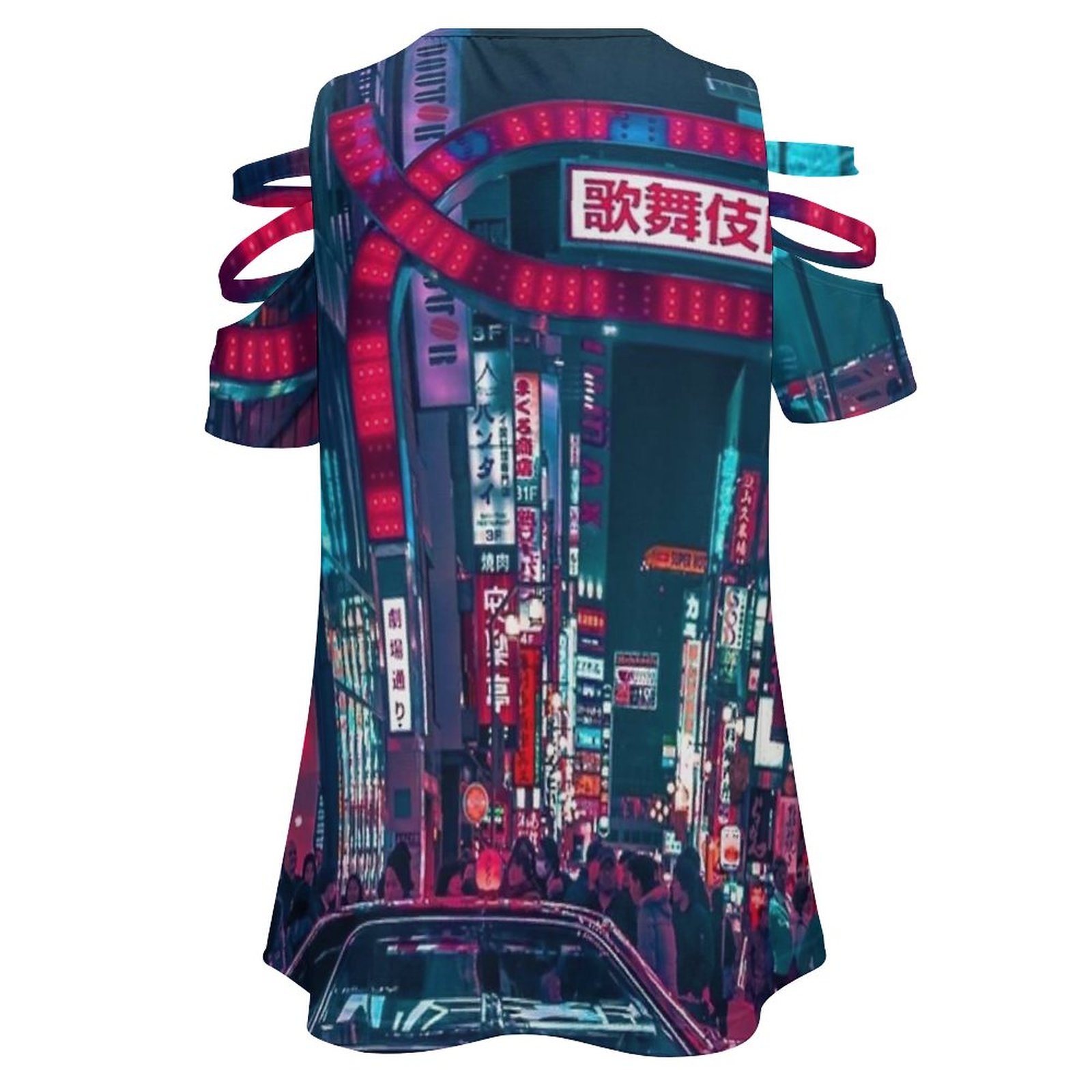 Tokyo Street Women's T-Shirt N - Street Fashion Of Japan ulasan dan harga
