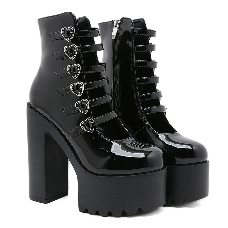 Block Heels Pumps for Women Fa - Street Fashion Clothing ulasan dan harga