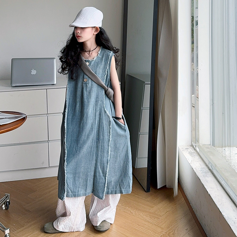 Loose Style Kids Luxury Summer - Street Fashion Outfit ulasan dan harga