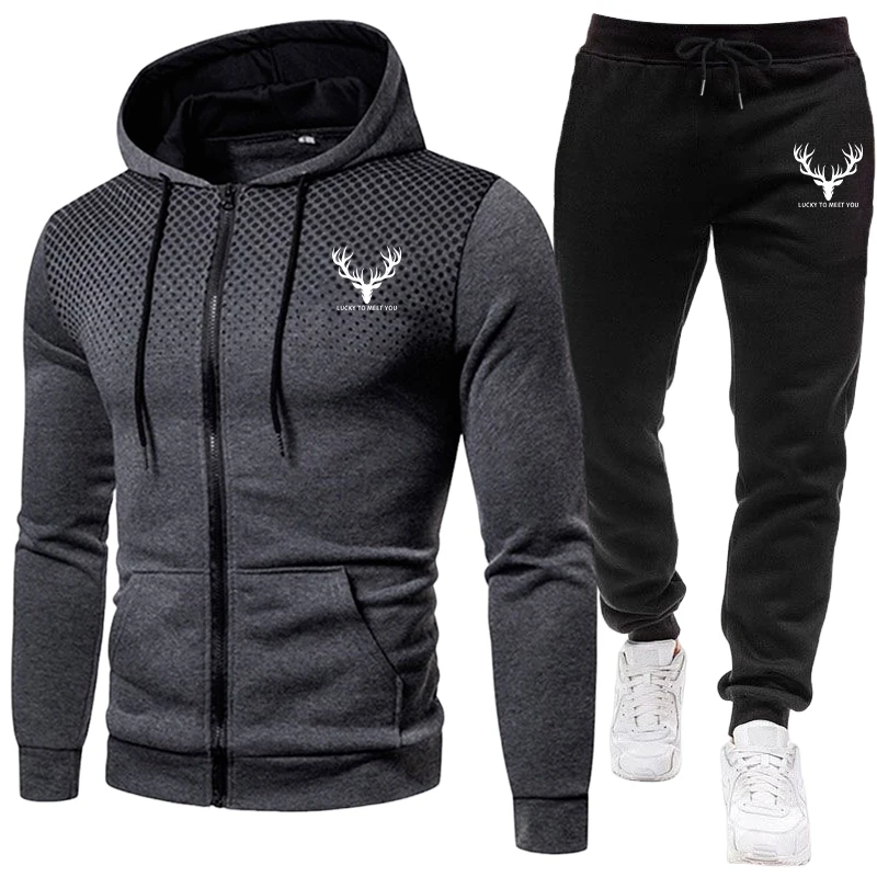 2026 New Arrival Men's Set Zip - Street Fashion Outfit ulasan dan harga