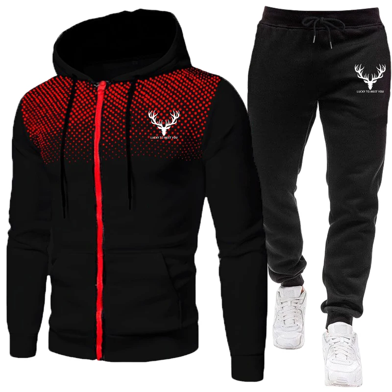 2026 New Arrival Men's Set Zip - Street Fashion Outfit ulasan dan harga