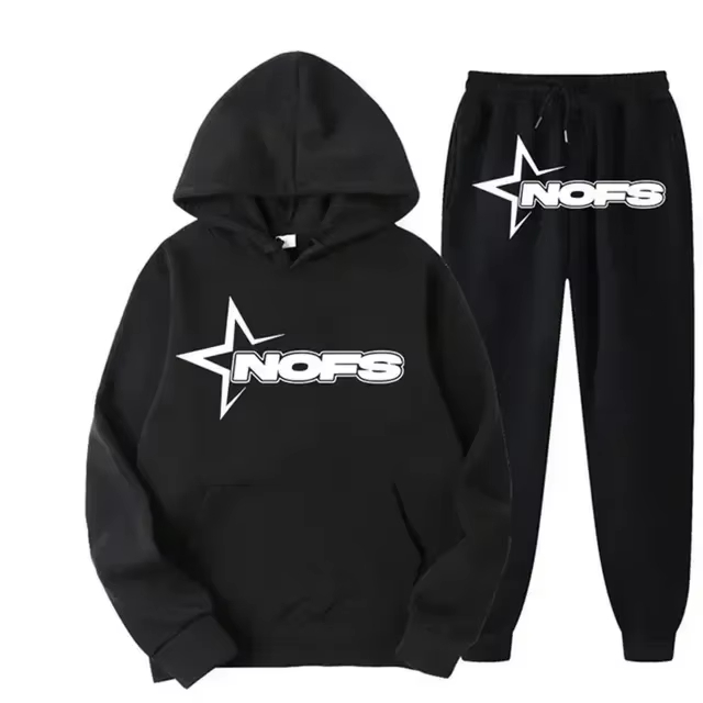 2026 Streetwear Men Hooded Swe - Street Fashion Outfit ulasan dan harga