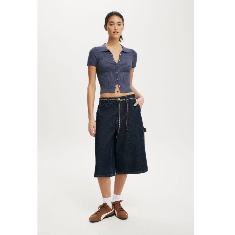 Plus Size Women's Loose Wide L - Street Fashion Plus Size ulasan dan harga