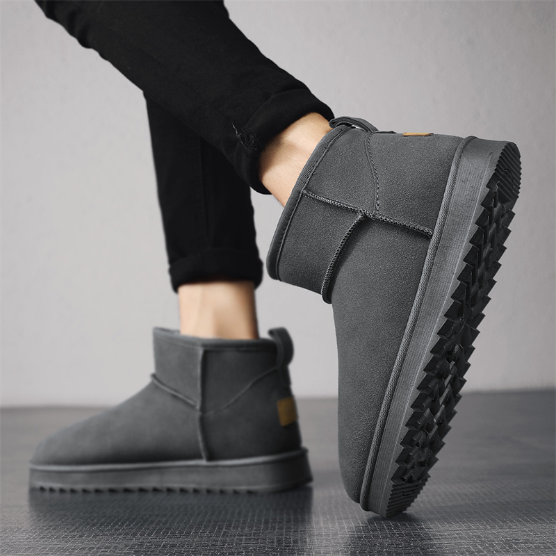 New Brown Suede Mini Boots for - Street Fashion Online ulasan dan harga