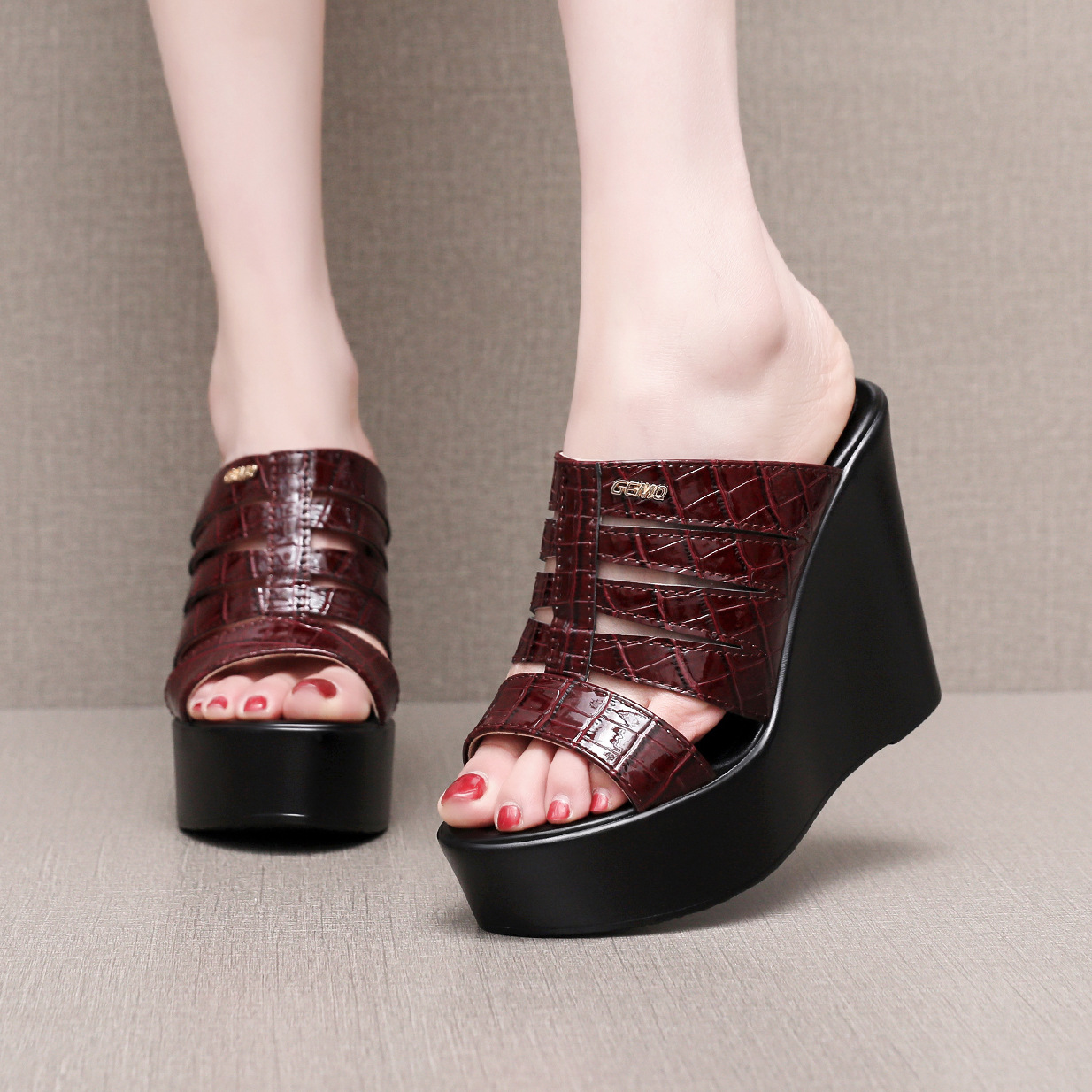 High quality summer leather we - Street Fashion Clothing ulasan dan harga